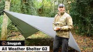 Tarp Shelter Setup | Snugpak All Weather Shelter G2 | How To Guide