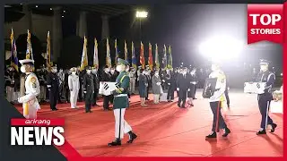 Repatriation ceremony for 68 sets of Korean War remains held on Thursday