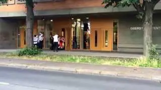 &Uuml;bung der Berliner Polizei f&uuml;r Amoklage