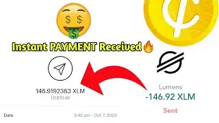 146 XLM 10$ Instant PAYMENT Received from CENTUS | Best Legit Airdrop of 2020