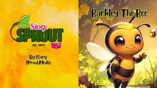Barkley the Bee 🐝 | Kids' Song & Rhyming Adventure | Fun Animated Read-Along