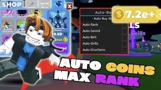⚡️ Ninja Legends Script - Inf Coins, Max Rank 🔥🥶