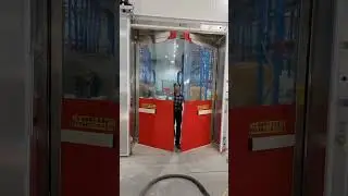 Cold room PVC free door. #coldroom #refrigeration #pvc