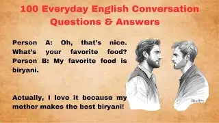 100 Everyday English Conversation Questions & Answers &mdash; Practice Real-Life Small Talk | Shadowing