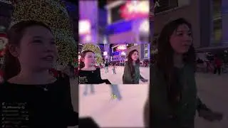 Fuslie Gets Spin Tips from an Ice Skating Pro!