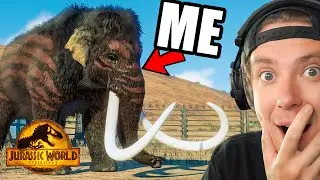 Playing as Wooly Mammoth in Jurassic World Evolution 2
