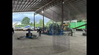 Thailand RCP Concrete Pipe Cage Welding Machine