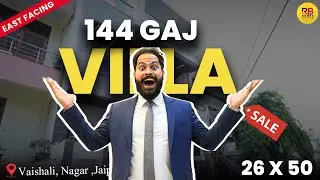 26&times;50 144 गज West Facing House | Vaishali Nagar 4 BHK | JDA Approved  |#realestate
