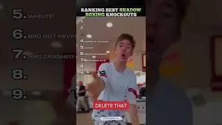 Ranking Best Shadow Boxing Knockouts 1 #ranking