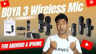 Boya का 3 सबसे सस्ता Wireless Mic for Android Phone & iPhone in 2025 | Review & Audio Quality Test