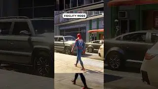 Fidelity VS Performance in Spider-Man 2? 🔥 #spiderman2 #marvel #playstation