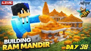 McFleet Mein Ram Mandir Bana Raha Hoon | Live Building | Season 2 Days 38 | #mcfleet