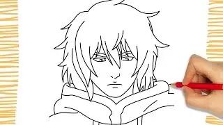 How To Draw a THORFINN I VINLAND SAGA I Easy