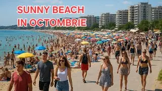 La inceput de Octombrie aici sunt mai mulți oameni decăt in Mamaia in August. Incredibil! 