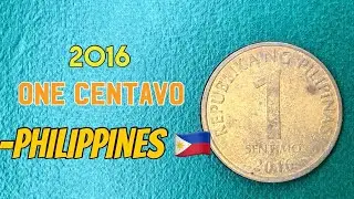 2016 One Centavo - Philippines #philippinecoins #numismatics