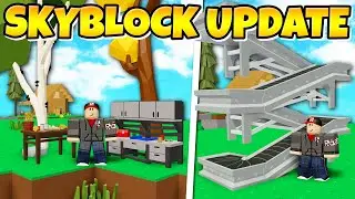New Workbench, Grapes, Conveyors & More! Roblox Skyblock