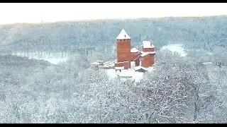 Dji Phantom Latvia Winter From Air 4k