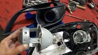 RAPID #OEM Projector swapped with HC5 Bi-xenon projector