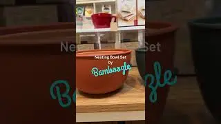 Nesting Bowl Set by Bamboozle #galenaillinois