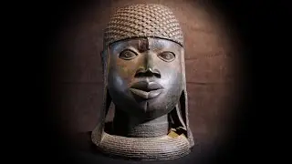 Benin Bronze Head (#bb11-001)