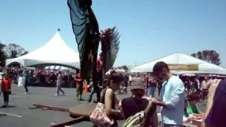 Maker Faire 09 Wings sculpture