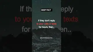 LEFT ON READ? Psychology Deep Love Facts #shorts
