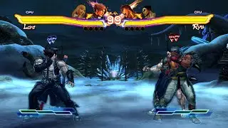 Lars & Lili vs Ryu & Kazuya! SFxT Amazing CPU Matchup!