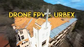 Quand  DRONE FPV rencontre l'URBEX ! 👻 (un immense Sanatorium)
