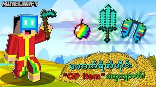 ကောက်ရိတ်ရင် ထူးဆန်းတာတွေကျပါတယ် 🌾🌾 | Minecraft Survival Challenge