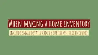 Next Level Insurance - Home Inventory
