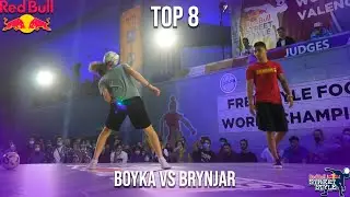 Boyka (Colombia) vs Brynjar (Norway) - TOP 8 | RED BULL STREET STYLE 2021 | Freestyle Battle