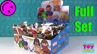 Marvel Series 7 Figural Keyring Blind Bags Opening Girl Power Set | PSToyReviews