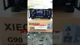 3 minute setup for Ham Radio. #xiegu #hamsticks #hfradio #slovenia #cqdx #newshorts #mc113