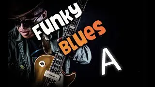 Blues Backing Track Jam - Ice B. - Funky Blues in A