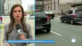 IPVA 2018 vai ficar mais barato em S&atilde;o Paulo