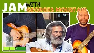 Jam With Georges Moustaki  - En Méditerranée - Guitare Play Along CHRIS MUSIC Session 😊