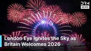 London New Year Fireworks: Fireworks Explode Over London Eye in Spectacular 2026 Celebration | AQ1G