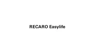 RECARO Easylife: See the compact and light buggy on tour