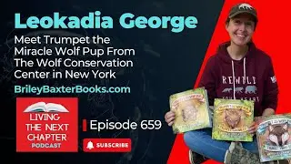 Leokadia George - Meet Trumpet the Miracle Wolf Pup From The Wolf Conservation Center in New York