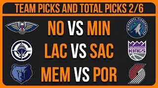 NBA Picks Today 2/6/26 NBA Picks and Predictions NBA Bets Today