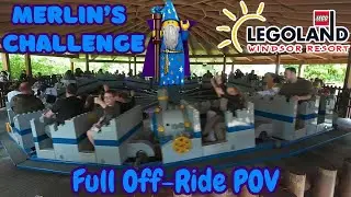 Merlin's Challenge Full Off-Ride POV at Legoland Windsor Resort