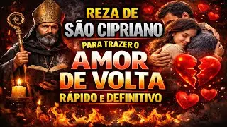 REZA DE SÃO CIPRIANO PARA TRAZER O AMOR DE VOLTA RÁPIDO E DEFINITIVO