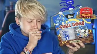 I TRIED SANIC CHILI DOGS GFUEL *INSTANT REGRET* 🤮