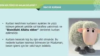 7  SINIF   DİN KÜLTÜRÜ   KURBAN İBADETİ VE ÖNEMİ