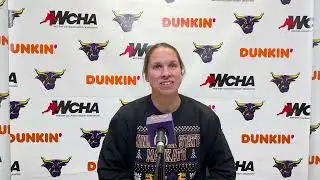 Maverick Women's Hockey | Postgame Interview Head Coach Shari Dickerman 12.6.25