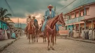 Afro-Cuban Jazz | Tropical Cowboy Jazz Ride with Cuban Rhythms & Latin Percussion