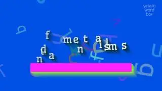 FUNDAMENTALISMS - HOW TO PRONOUNCE FUNDAMENTALISMS?