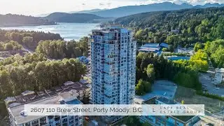 SUB PENTHOUSE 26th Floor Port Moody Condo Tour  |  2607  110 Brew Street  |  Lapp Real Estate Group