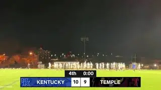 Kentucky vs Temple