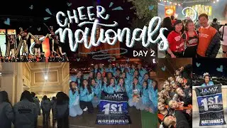 WE WON NATIONALS!! | JAMZ CHEER NATIONALS: DAY 2
